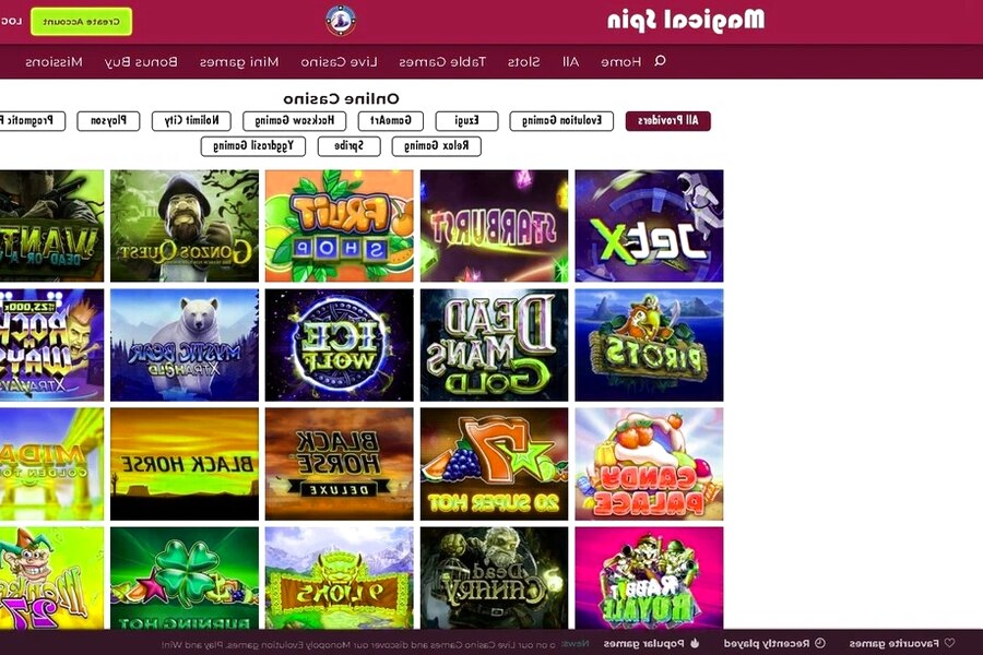 Magical Spin Casino : Processus de Connexion