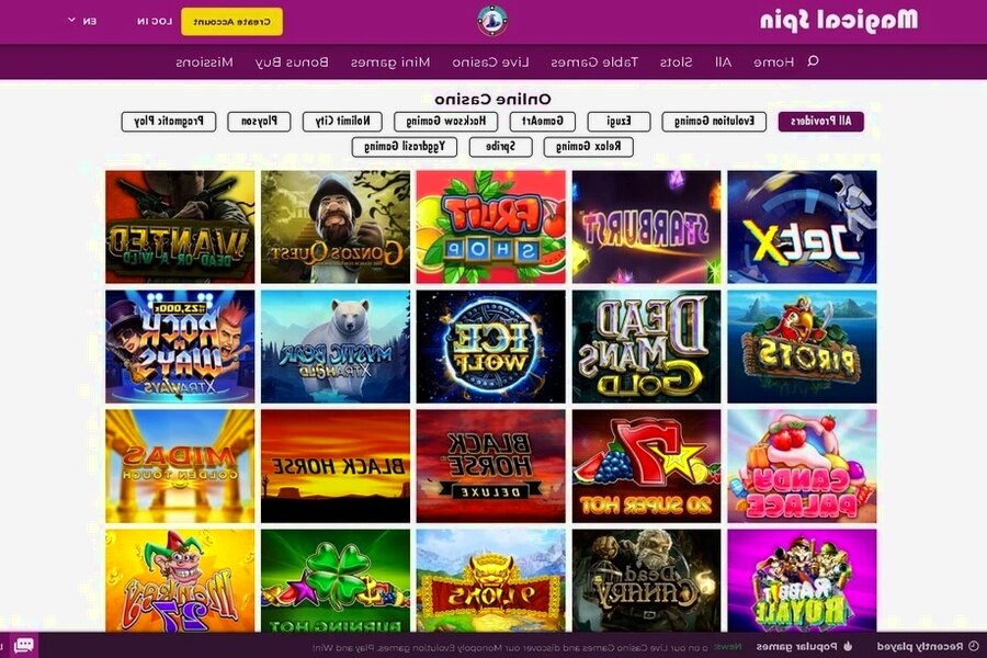 Magical Spin Casino : Codes Promo Fantastiques pour Gagner